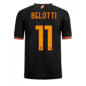 AS Roma Andrea Belotti #11 Tredje trøje 2023-24 Kort ærmer